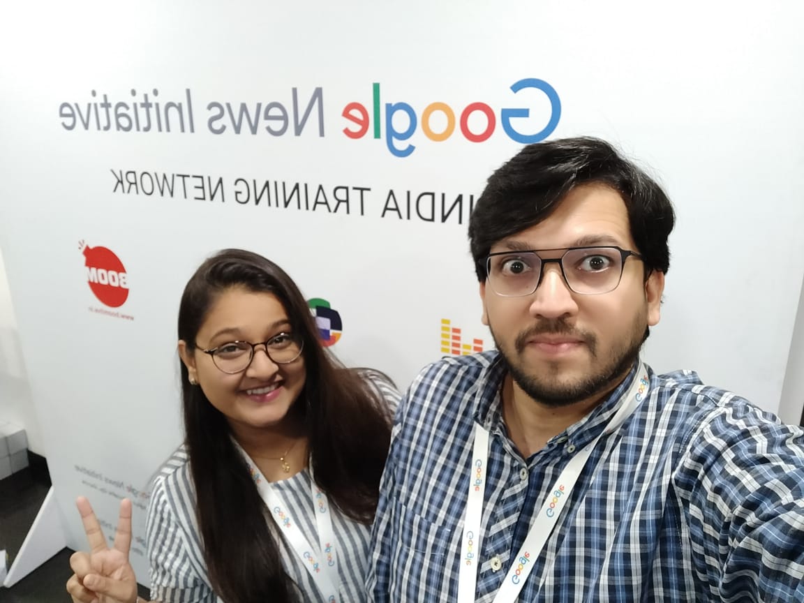 Preeti_Biswas's tweet photo. Last day at #GNIIndiaTruthCamp in #Hyderabad. All set to be a @GoogleNewsInit certified trainer #VerificationNinjas today with @syedmohammedd Thanks to @rachelblundy @boomlive_in @buileshuibhne @RashmiRNaik @Karen_Rebelo @maliksurabhi for introducing us to #factchecking tools https://t.co/e2t0thdN6A