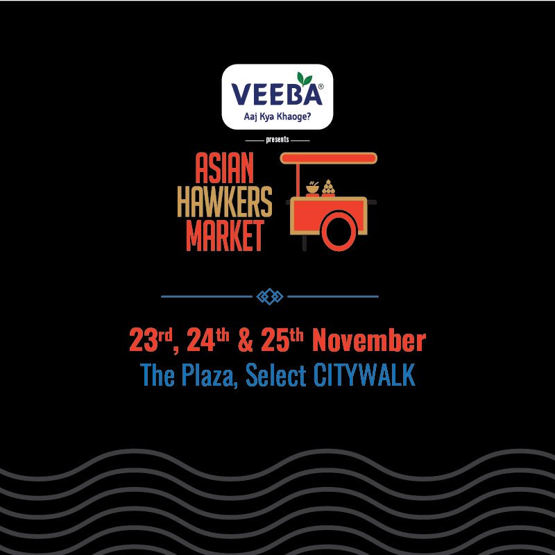 We cannot wait, can you? With just one day to go for the 6th edition of <a href="/veeba_in/">Veeba</a> presents Asian Hawkers Market we’ve started to prep yourselves. Join us from the 23rd to the 25th of November at <a href="/SelectCITYWALK/">Ankit Jha</a> for a feast.