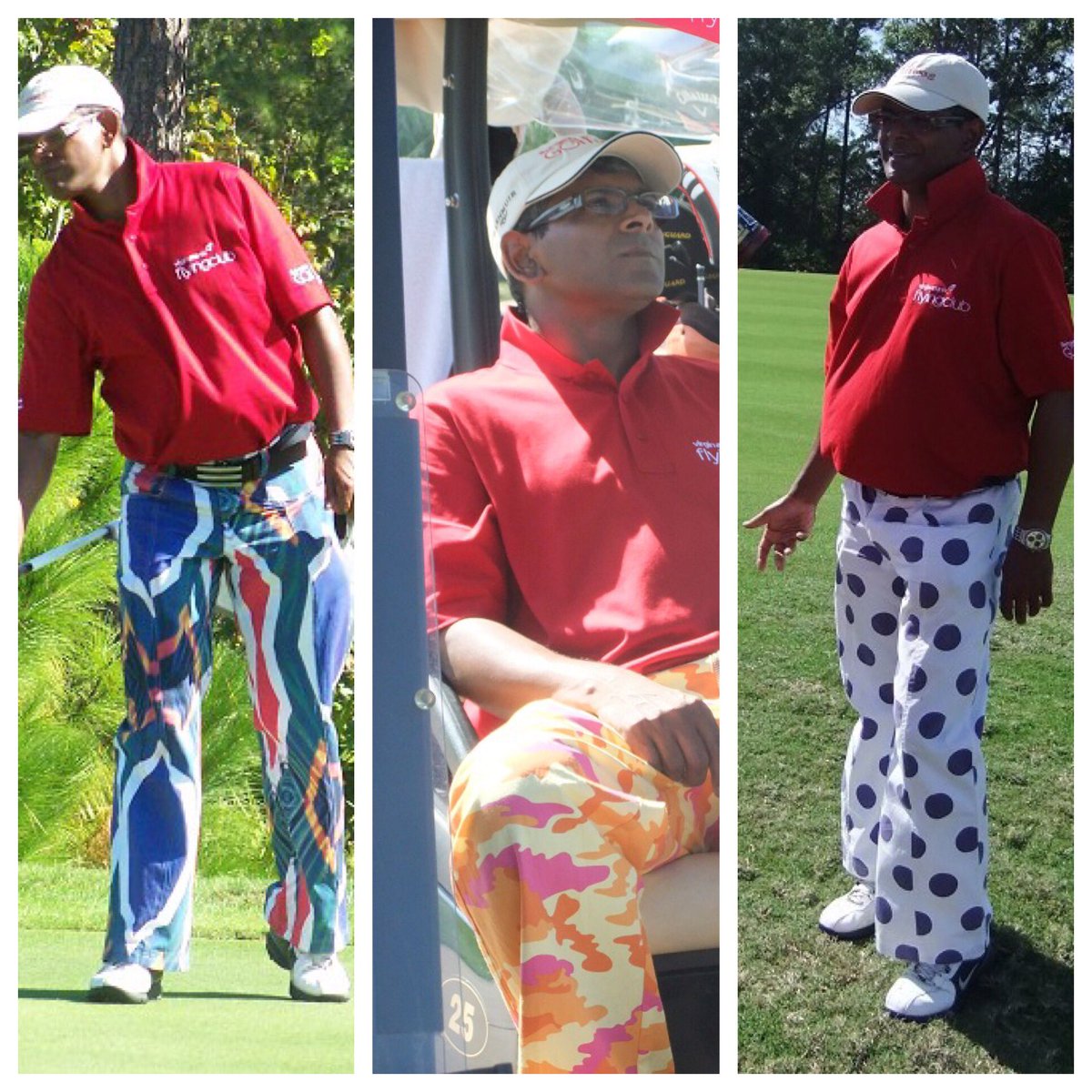 StattosBack's tweet photo. @GolfingSwingers #4 #SwingersWardrobe A monumental effort from #S8Final pick your favourite from these three beauties Kribs Govender take a bow https://t.co/zynOnCOHHI