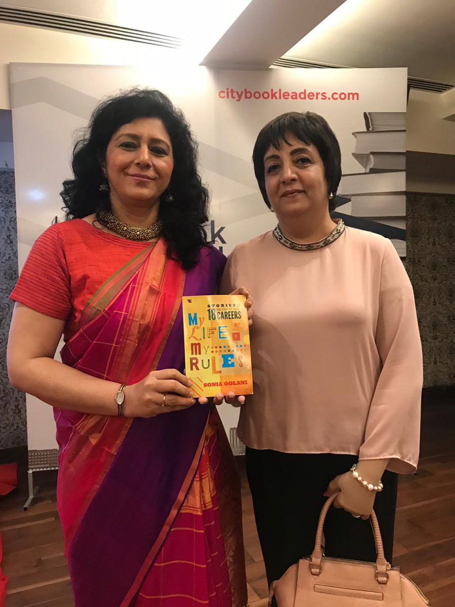 soniagolani's tweet photo. Thank you dear friends. It was wonderful to be with you: Monica Chaturvedi, Vineet Kaur, Ame Rungta, Arti Punjabi, Samira Rahimtoola, Aashish Kasad, Aazmeen Kasad, Sneha Visaria, Hansi Mehrotra, Urvashi Ashta
#OttersClub, #Bandra #Mumbai #CityBookLeaders #Inaugural #17thNov2018 https://t.co/BOJZxhhr90