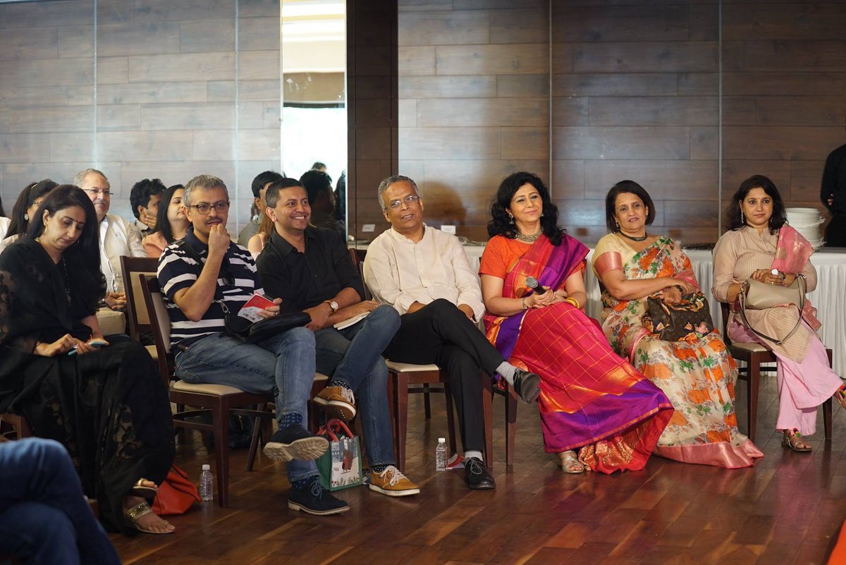 An #excellent #enchanting afternoon spent with authors, books, music (#KavitaSeth) and friends at #OttersClub, #Bandra #Mumbai #CityBookLeaders #InauguralEvent #17thNov2018