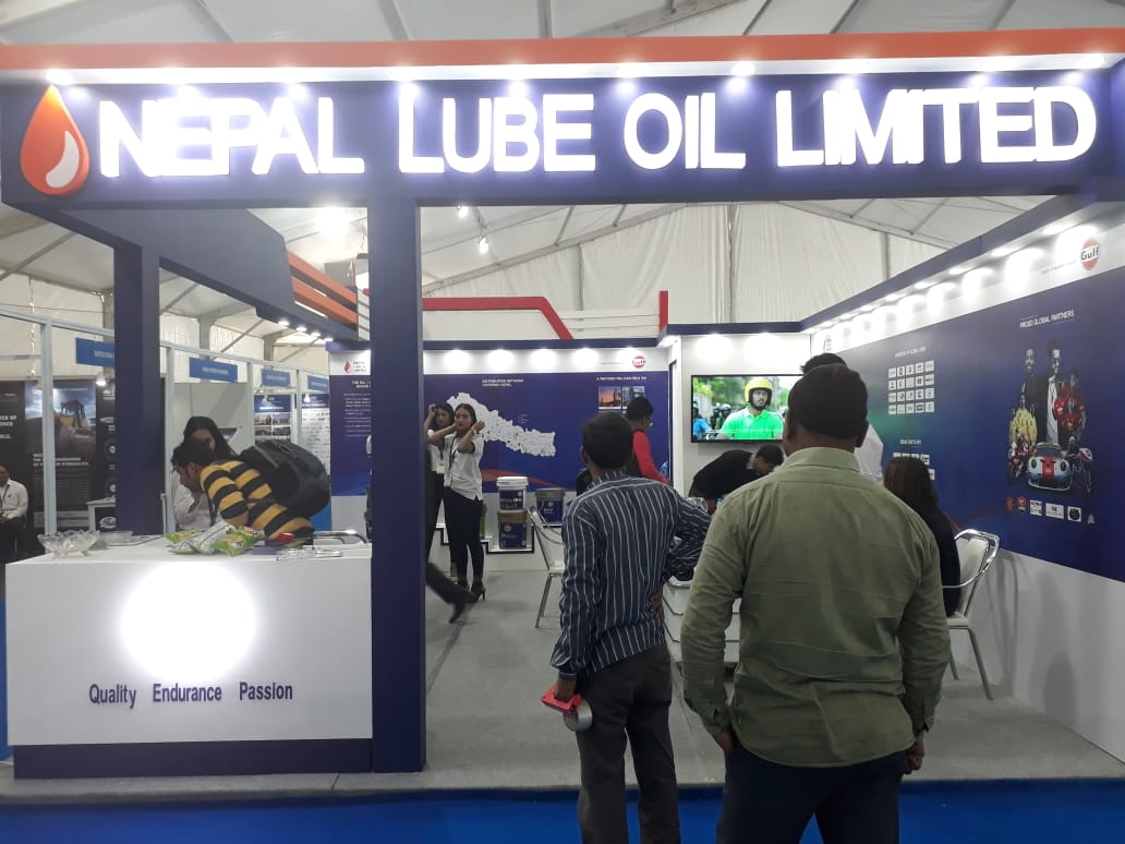 NepalLubeOil's tweet photo. ConMac 2018 - Day 1. The largest Construction Equipment Exhibition.
#NLOL #Gulf #ConMac2018 https://t.co/MGhGxXe7dU