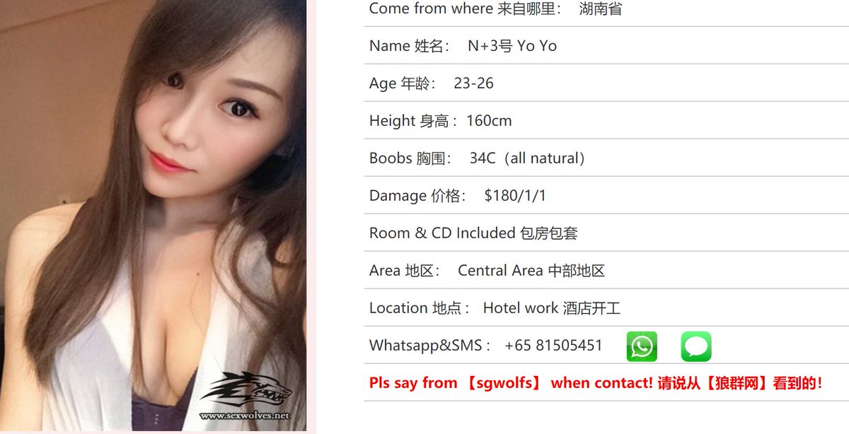 sgwolves2018's tweet photo. The new girl https://t.co/Ep6GDqnmMN   More photos and services please click on the website#singapore #sgmassage #singaporeescorts https://t.co/D6Gr9zoyT7