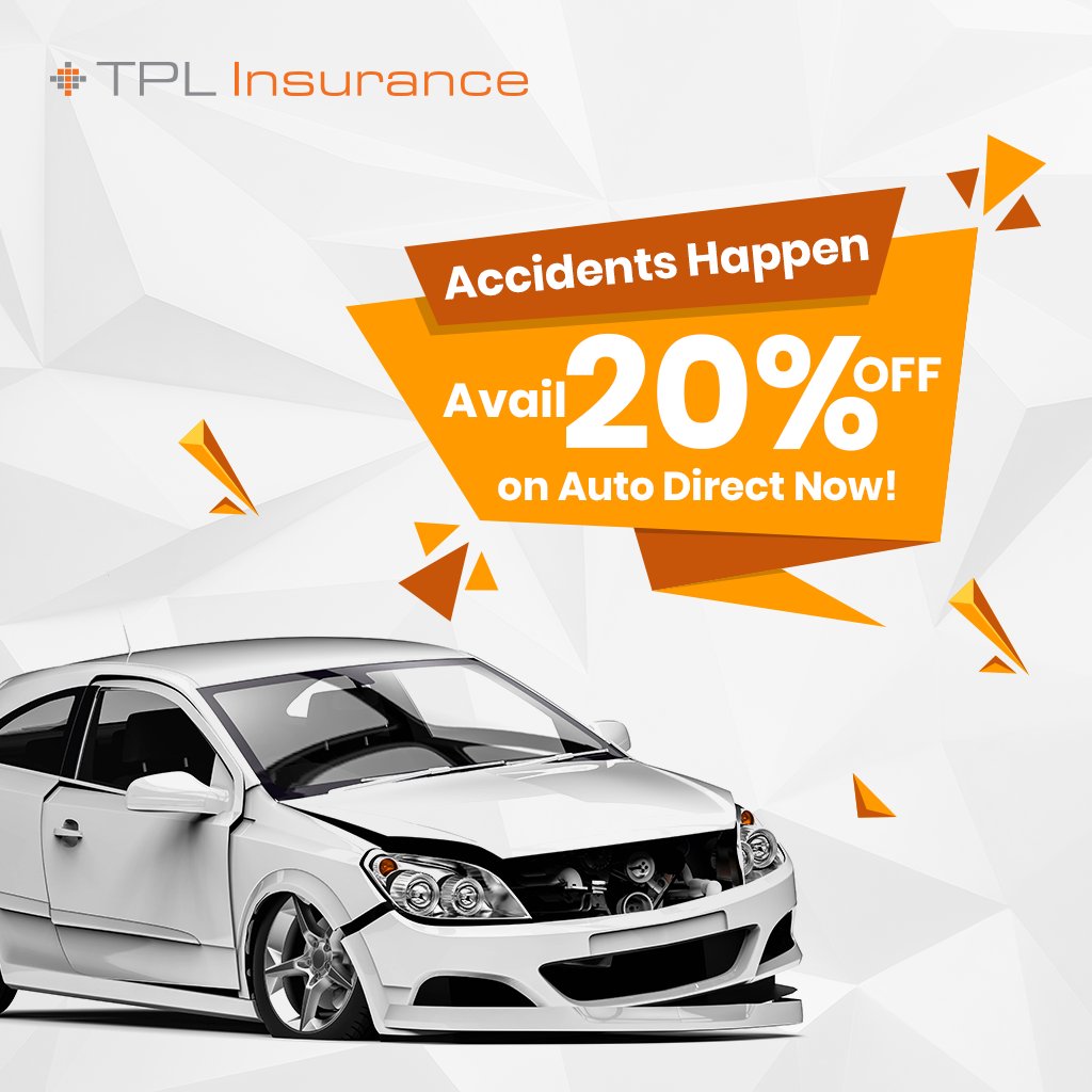 TPL_Insurance's tweet image. Ab har dent hai covered at Flat 20% OFF! Visit bit.ly/2RVZ530 now to avail Auto Direct Big Friday discount.

#TPLInsurance #AutoDirect #AutoInsurance