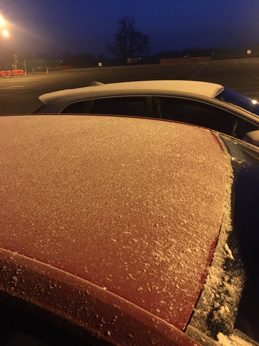 First frost of the year people, stay safe!