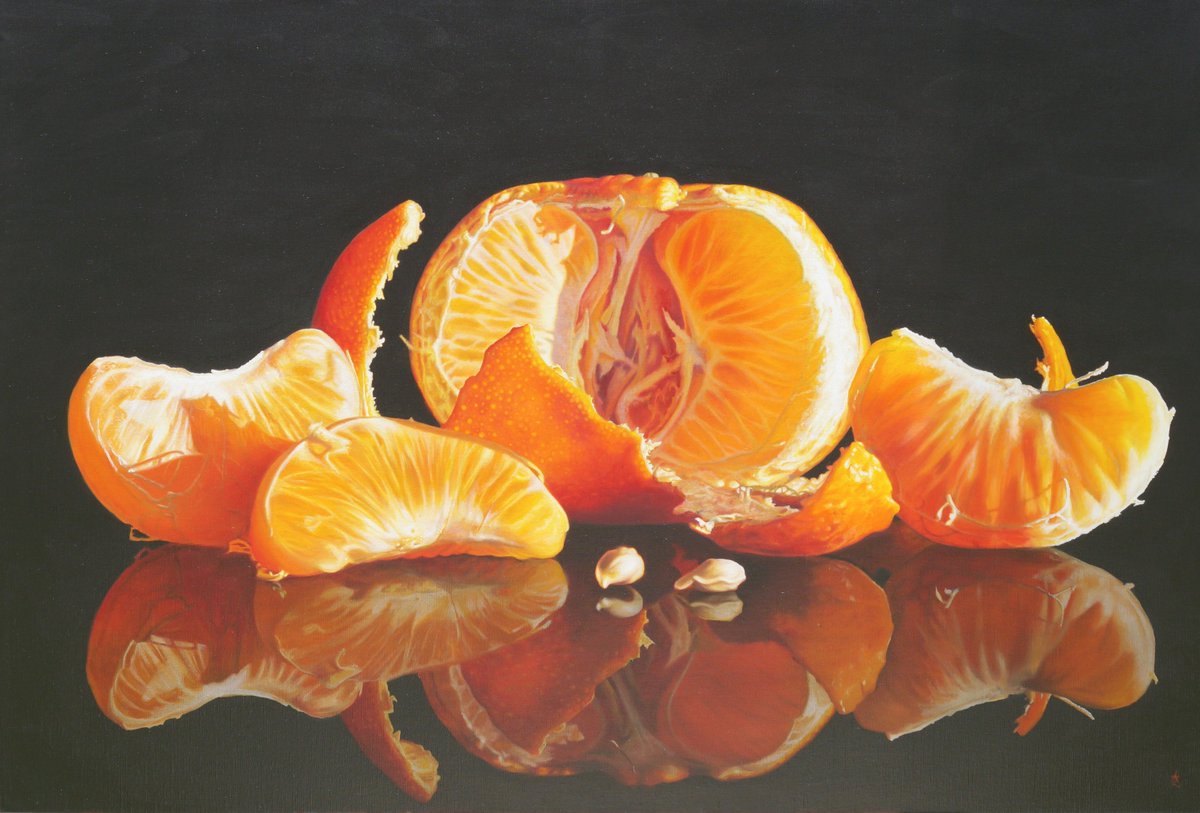 Mandarin Flourish by Anne-Marie Zanetti <a href="/ZanettiArt/">Anne-Marie Zanetti</a> recently featured at the Singapore Art Fair.

Oil on linen
96 x 142cm

lethbridgegallery.com/artwork/mandar…