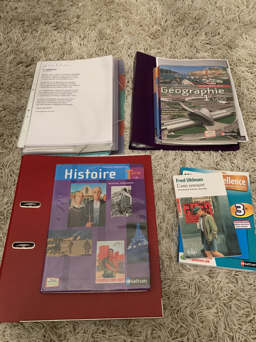 Des journées remplies 😉
~
3èmes, 1ères et Terminales seront au programme tous les Mercredis cette année 💪🏼📚
~~
<a href="/NathanEditions/">Editions Nathan</a> 
<a href="/EmilieEmiloose/">Emilie Darjo</a>  
<a href="/Superprof_fr/">Superprof 🇫🇷</a> 
#soutienscolaire #paysbasque #landes #français #histoiregéo #ses #brevet2019 #bac2019