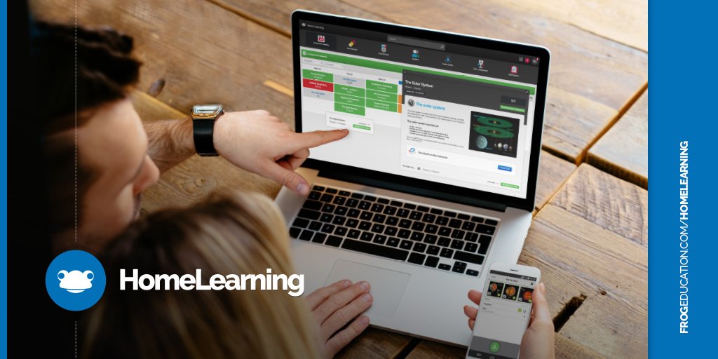 FrogEducation's tweet photo. #ThursdayThoughts Teachers setting homework late into their evenings are actually doing homework themselves! #TheresAnotherWay #HomeLearning https://t.co/4TJN3cNyR8