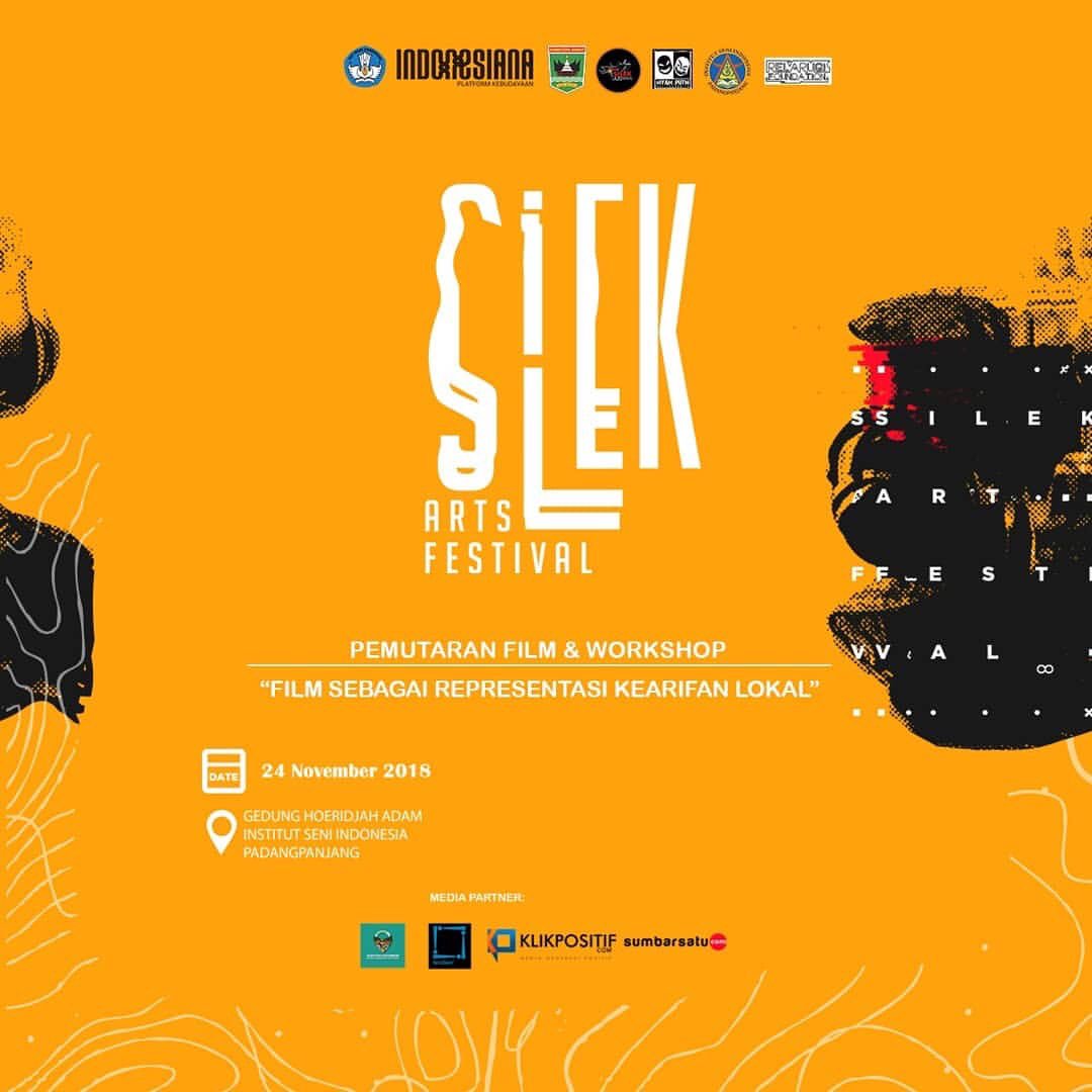 Repostby @cinemaxiv : "SILEK ARTS FESTIVAL"
"Film Sebagai Representasi Kearifan Lokal"
.
Pemutaran Film "Surau dan Silek, sutradara Arif Malinmudo, produksi Mahakarya Pictures.
📆: 24 November 2018
⌚: 10:00 - 11:30 WIB
🚩: Gedung Pertunjukan Hoerijah Adam, ISI Padangpanjang