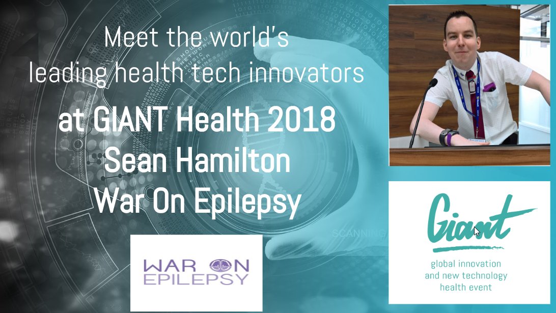 #imGoingToGiantHealth2018

#GIANThealth2018

Meet the world’s leading healthtech innovators.

Sean Hamilton
War on Epilepsy
<a href="/waronepilepsy/">War On Epilepsy</a>

gianthealthevent.com/tickets 

#innovation #event #London #healthcare #technology #wellness
