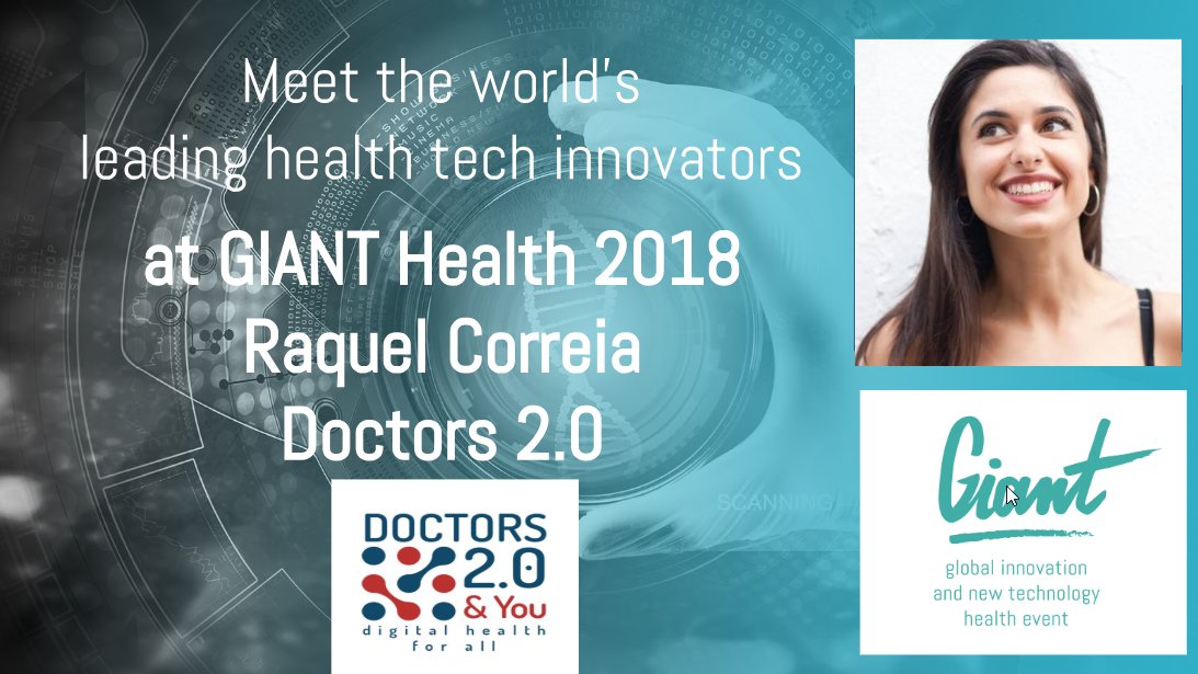 #imGoingToGiantHealth2018

#GIANThealth2018

Meet the world’s leading healthtech innovators.

Raquel Correia
Doctors 2.0
<a href="/doctors20/">Doctors 2.0 & You</a>

gianthealthevent.com/tickets 

#innovation #event #London #healthcare #technology #wellness