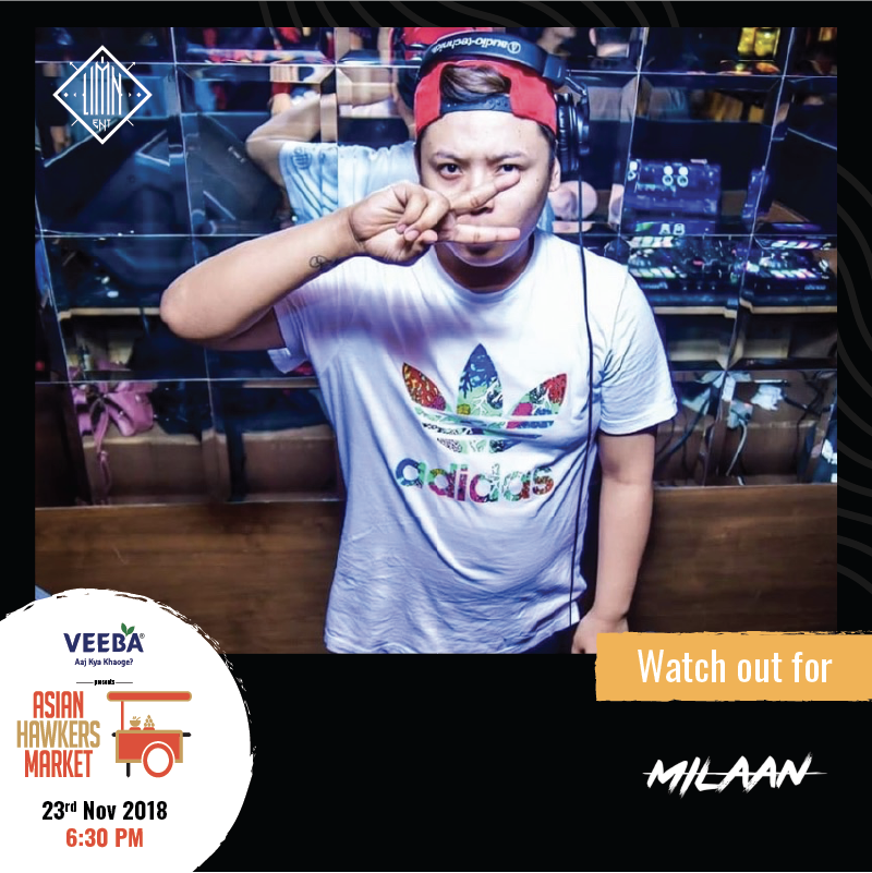 Catch DJ Milaan give his best at the 6th edition of Veeba presents Asian Hawkers Market on the 23rd of November. Join us as we groove to his songs at Select CityWalk.