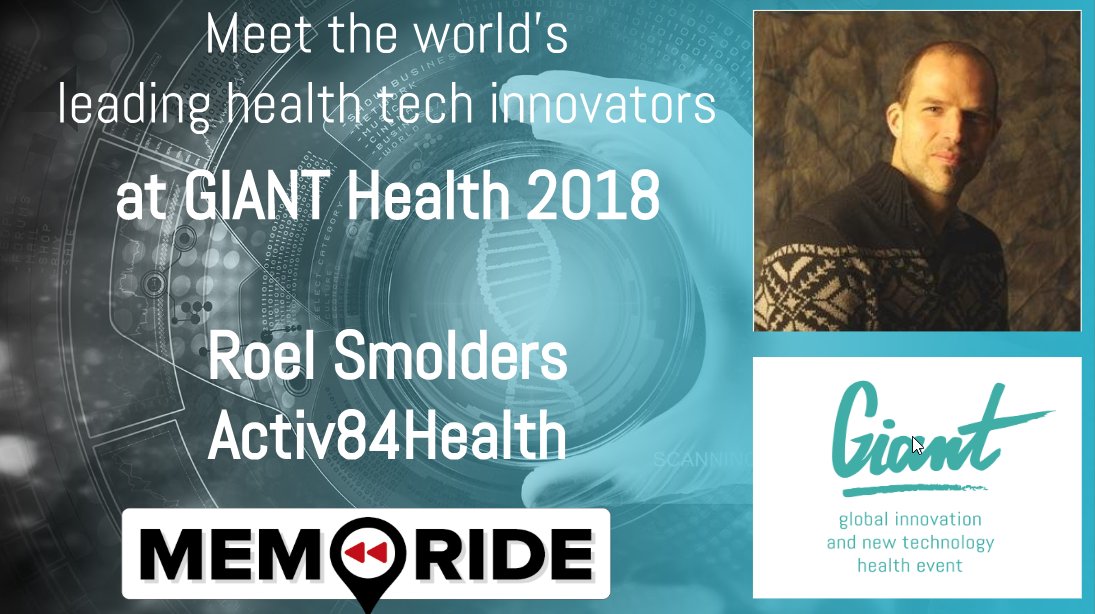 #imGoingToGiantHealth2018

#GIANThealth2018

Meet the world’s leading healthtech innovators.

Roel Smolders
Activ84Health
<a href="/activ84health/">Activ84Health</a>

gianthealthevent.com/tickets 

#innovation #event #London #healthcare #technology #wellness