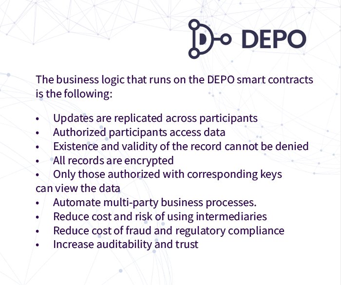 MetaJRR's tweet image. #DEPO Oracle responds to queries by executing smart contract code.
@deponetwork #ICO live... #DepositoryNetwork
depository.network