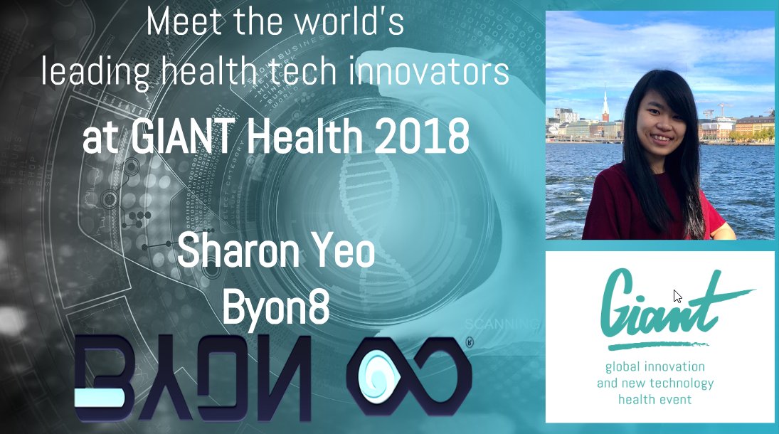 #imGoingToGiantHealth2018

#GIANThealth2018

Meet the world’s leading healthtech innovators.

Sharon Yeo
Byon8
<a href="/activ84health/">Activ84Health</a>

gianthealthevent.com/tickets 

#innovation #event #London #healthcare #technology #wellness