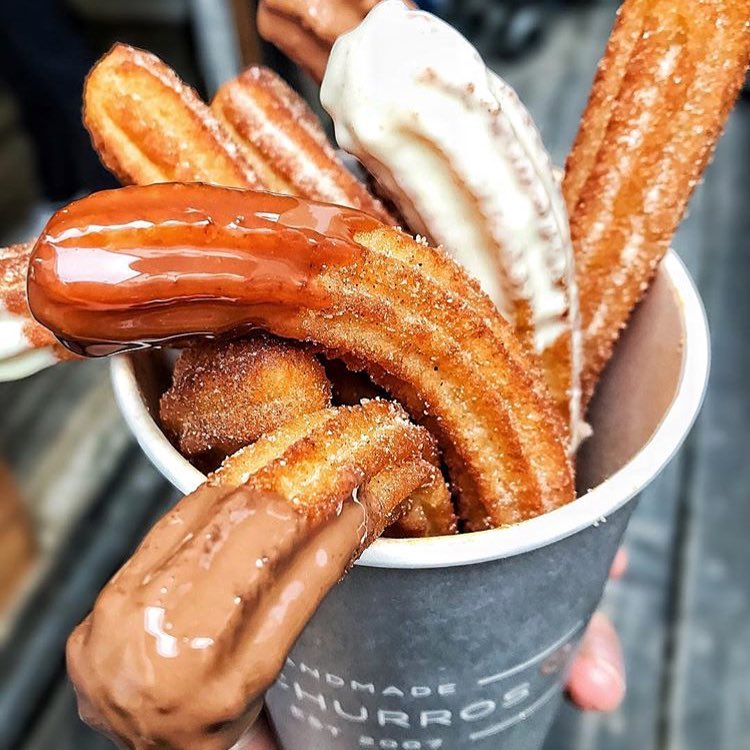 GO. LOVES CHURROS! @lovechurrosuk will be at <a href="/WintervilleLDN/">Winterville</a> all Christmas so make sure you head over to their stall and grab a portion or three! #Go #London #ChristmasTreats