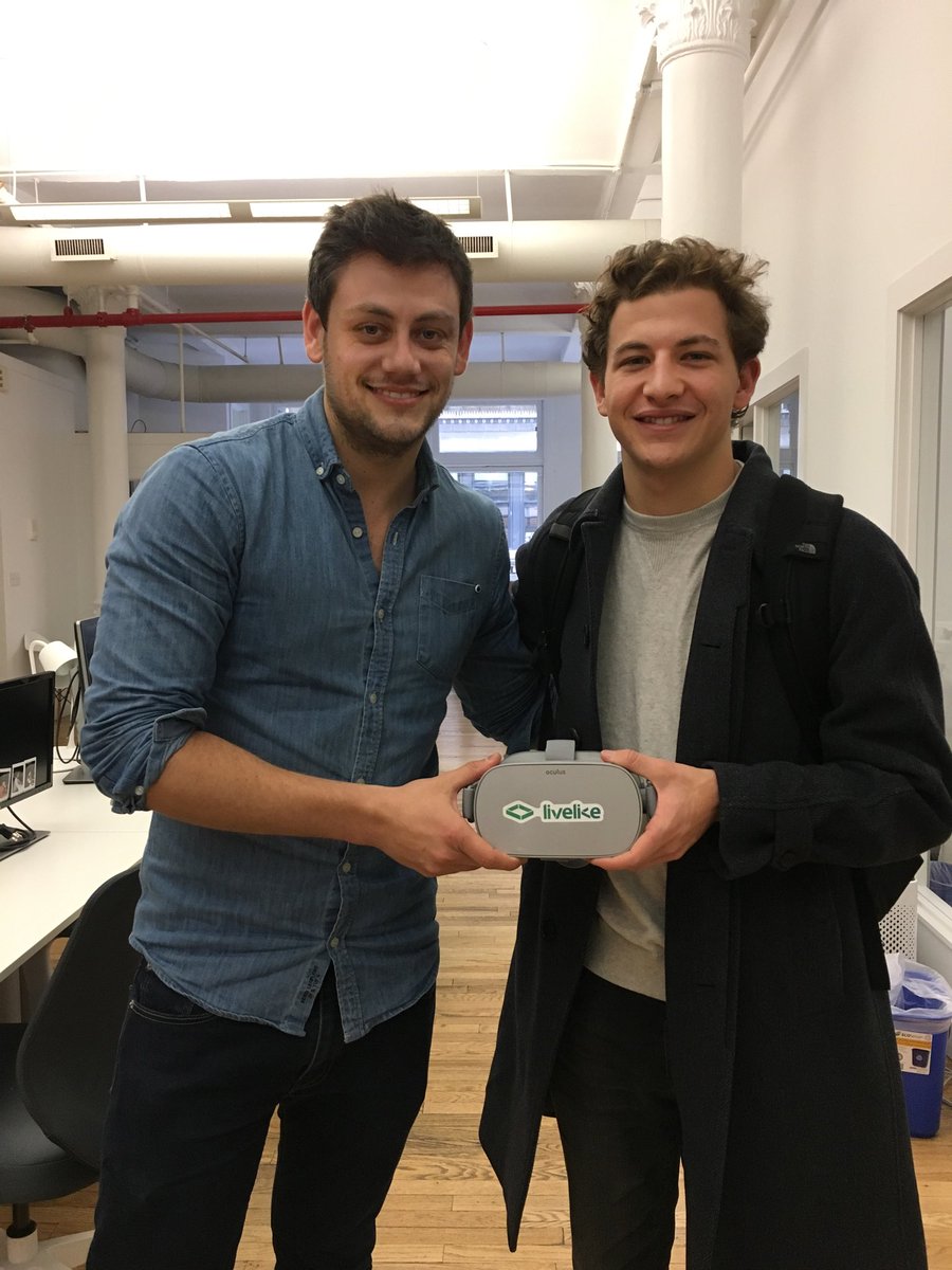 JeremieLasnier's tweet image. Nice Meeting Tye Sheridan at the @LiveLikeVR office to talk about virtual reality and the future of immersive video. #ReadyPlayerOne #aetherinc #TyeSheridan #VR