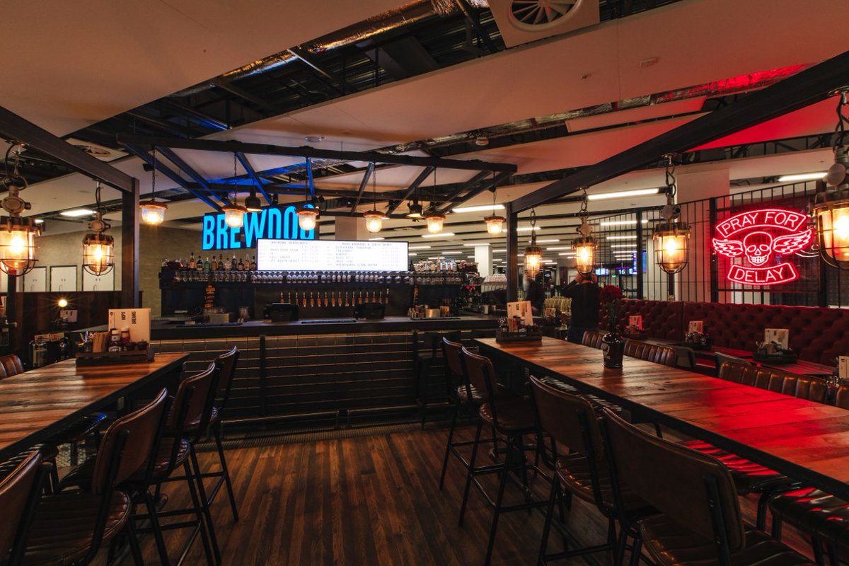 BrewDog's tweet photo. *BING-BONG*

'Would all passengers at Edinburgh Airport please proceed in an orderly fashion to Gate 13 to 16. Your latest BrewDog Bar is ready and waiting.'

https://t.co/TX2o6unueW https://t.co/5fObT33MYM