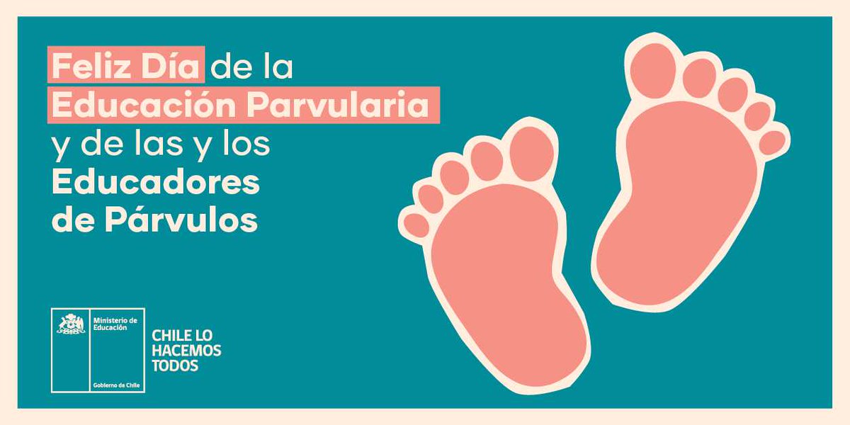 Por fortalecer la igualdad en la educación y poner a #LosNiñosPrimero 👧👦hoy saludamos a las y los profesionales que les dan alas a sus estudiantes desde el primer momento. 
¡Feliz día de la Educación Parvularia! ❤