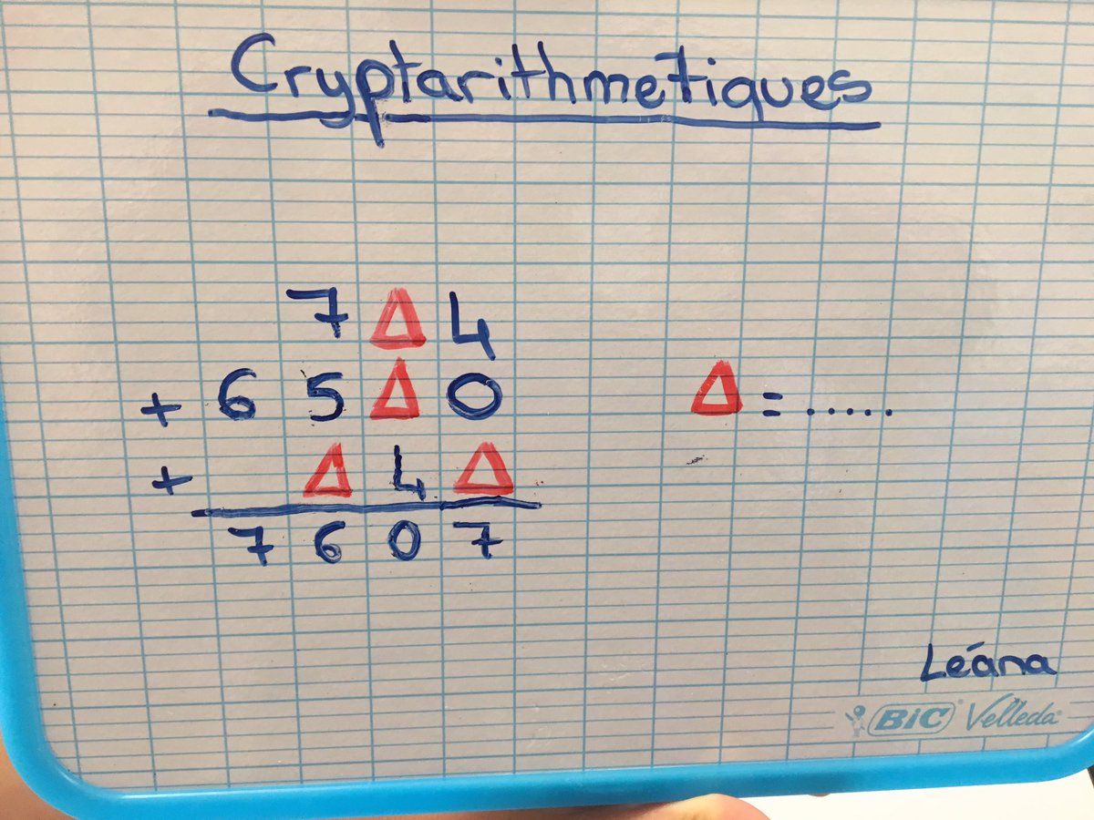 quiritcurie's tweet image. Quelques cryptarithmétiques pour le plaisir de donner des enigmes ! #cryptarithmétiques