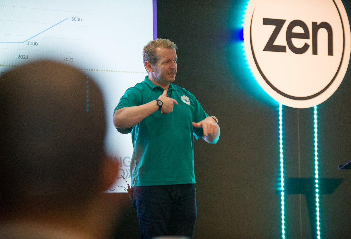 zenpartner's tweet photo. Itβs time for Justin Fielderβs keynote #ZenAPE18π Building Beyond. Introducing exciting updates on the future of our network, and what that means for you our partners. @JOU5T https://t.co/Aj2kawvSY0