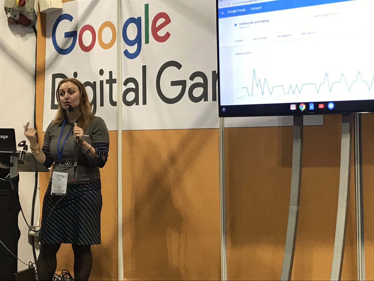 gordonpovey's tweet photo. Listening to interesting #Google talk @NewStart_Scot #NewStart18 https://t.co/oMijG1xEeA