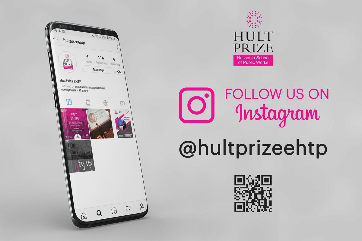 HultPrizeEHTP's tweet photo. Hult Prize EHTP is on Instagram!

Follow us on instagram, so you won’t miss out on any of our updates.

#HP19 #HultPrizeEHTP #ForUsByUs #HCC https://t.co/XxljdTGMnU