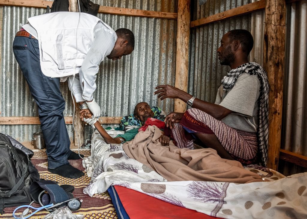 MSF_EastAfrica's tweet photo. In #Dagahaley camp, we also help patients with chronic illnesses such as #cancer and #diabetes. Most of these patients need closer care so @MSF sends a team to their homes in the camps to provide the care they need. https://t.co/fF5L2XO9h3