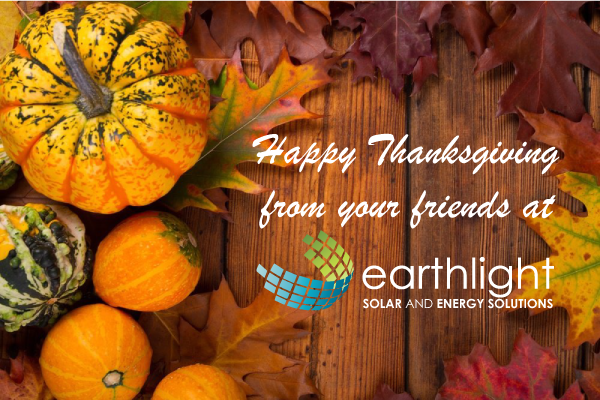 EarthlightTech's tweet photo. Happy Thanksgiving from Earthlight Solar &amp; Energy Solutions! https://t.co/lbD41DRbke