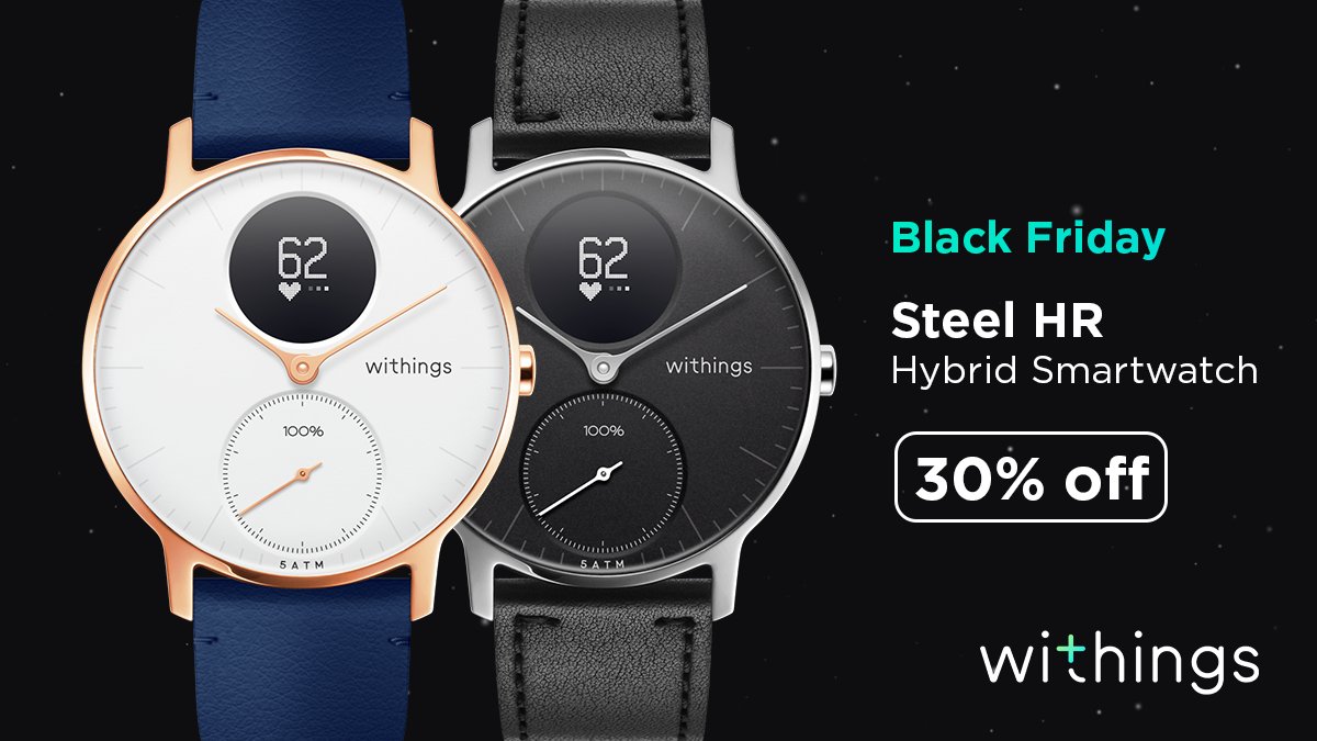 nokia steel hr black friday