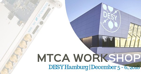 spdevices's tweet image. Please join our colleagues at the upcoming MicroTCA Workshop in Hamburg and discuss high-performance digitizers! Send us a message or book a meeting online here: spdevices.com/request-a-meet….

#microtca #digitizers #dataacquisition #MTCA18