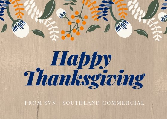 Have a wonderful Thanksgiving!