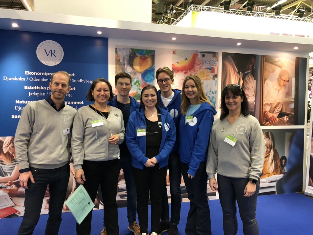 klundstromatmv's tweet photo. Welcome to #VRG stand at #gymnasiemassan2018 #VRGOdenplan #VRGDjursholm #VRGJarlaplan #VRGSundbyberg #togetherweachievemore https://t.co/jc9l22srrh