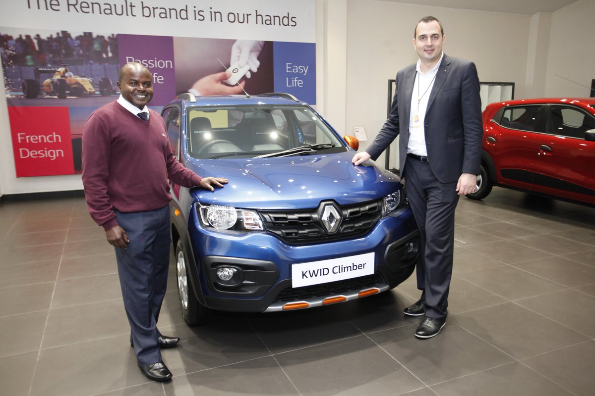 RenaultKenya's tweet photo. We look back to when we introduced the #KwidClimber to the Kenyan market #KnowYourRenault #PassionForLife https://t.co/2rIGUe96K2