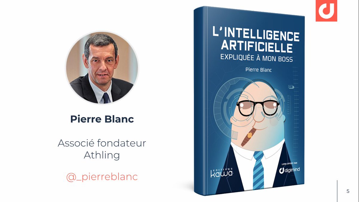 Onclusive_FR's tweet photo. @_pierreblanc , auteur de l'IA expliqué à mon Boss (sortie aujourd'hui)  nous parle des fables et mythes de l'#IA #DigimindCafe #IAmonBoss  #IA https://t.co/2oqFTa0qBu