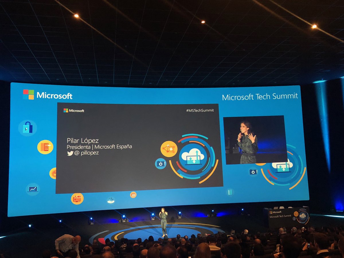 Empezamos en #MSTechSummit, innovación, inteligencia artificial y mucho más