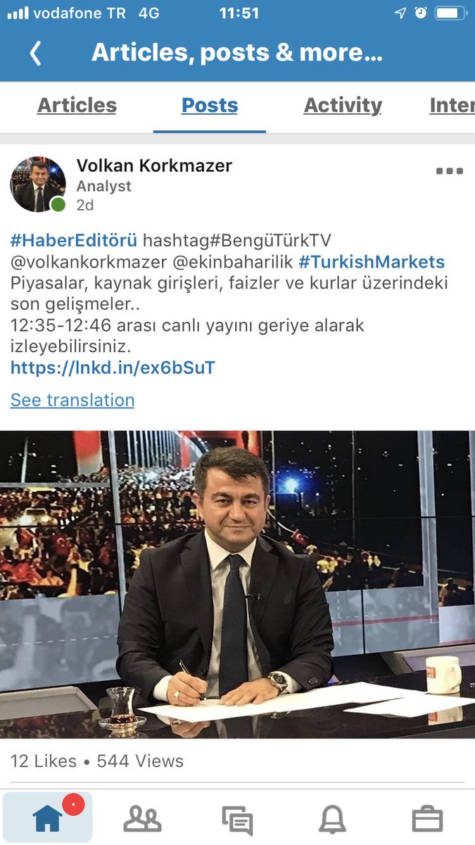 TheVolkan7's tweet photo. https://t.co/OrVgvzsQNX #HaberEditörü #BengüTürkTV 
@volkankorkmazer @ekinbaharilik #TurkishMarkets Piyasalar, kaynak girişleri, faizler ve kurlar üzerindeki son gelişmeler..
12:35-12:46 arası canlı yayını geriye alarak izleyebilirsiniz. https://t.co/AnfspgTIQ5