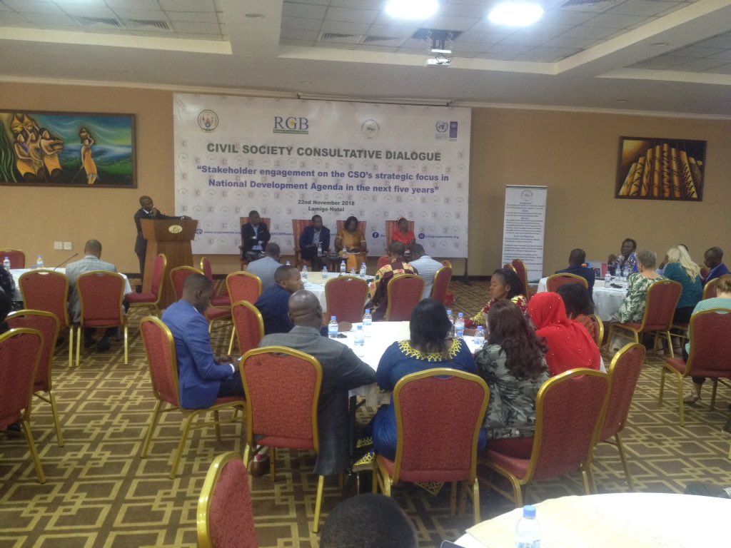 RCSPRwanda's tweet photo. #ConsultativeDialogue Panel Discussions: CSOs strategic focus in national development agenda in the 5yeats @CivilSocietyRW @UNRwanda @UNDP_Rwanda @GovernanceRw https://t.co/75OPRnEu9X