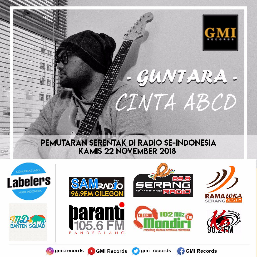 Sore ini di 89.8 #SerangRadio
#LaguBaru #PemutaranSerentak <a href="/gmi_records/">GMI Records</a> [MD] <a href="/ginanjarwisnu89/">Ginanjar Wisnu</a>