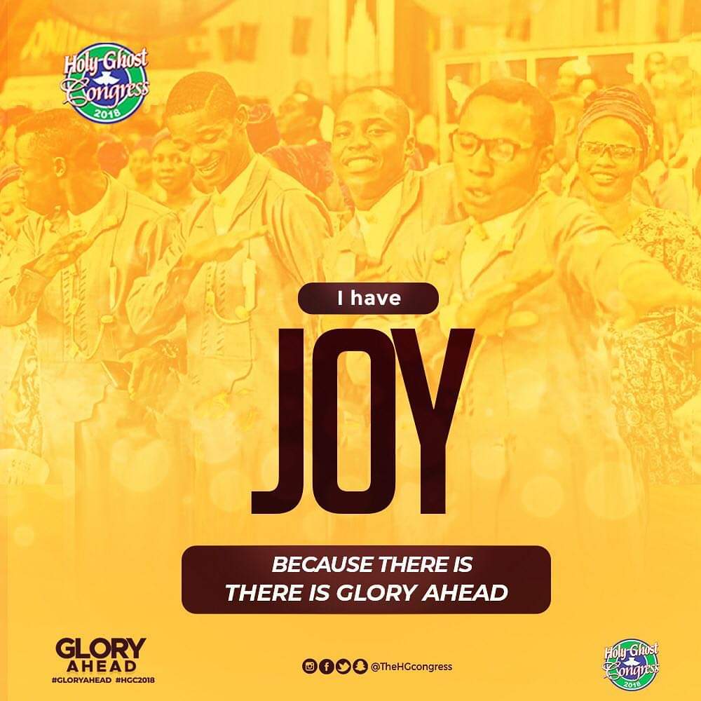 The Holy Ghost Congress (@thehgcongress) on Twitter photo The enemies think they have won but NA LIE !!!...there is Glory Ahead for me and my family ...what about you ?
#gloryahead
<a href="/thehgcongress/">The Holy Ghost Congress</a> The enemies think they have won but NA LIE !!!...there is Glory Ahead for me and my family ...what about you ?
#gloryahead
<a href="/thehgcongress/">The Holy Ghost Congress</a>