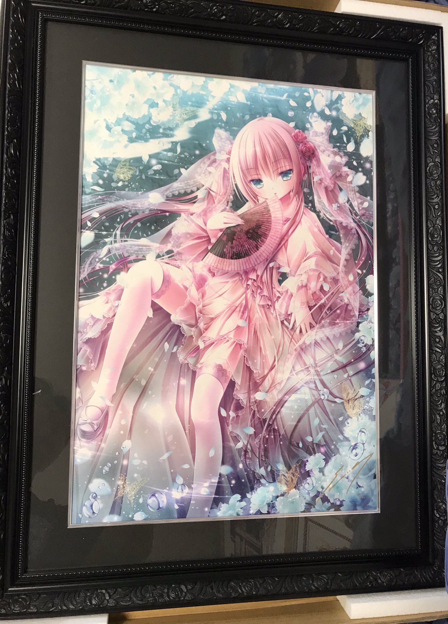 限定版アートコレクション てぃんくる複製原画 雪月華舞 限定版アート