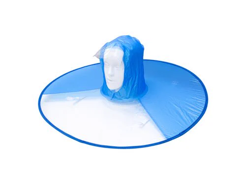 衝撃的！！頭に被って使う「手ぶら傘」が登場ww便利だけど使う勇気が・・・