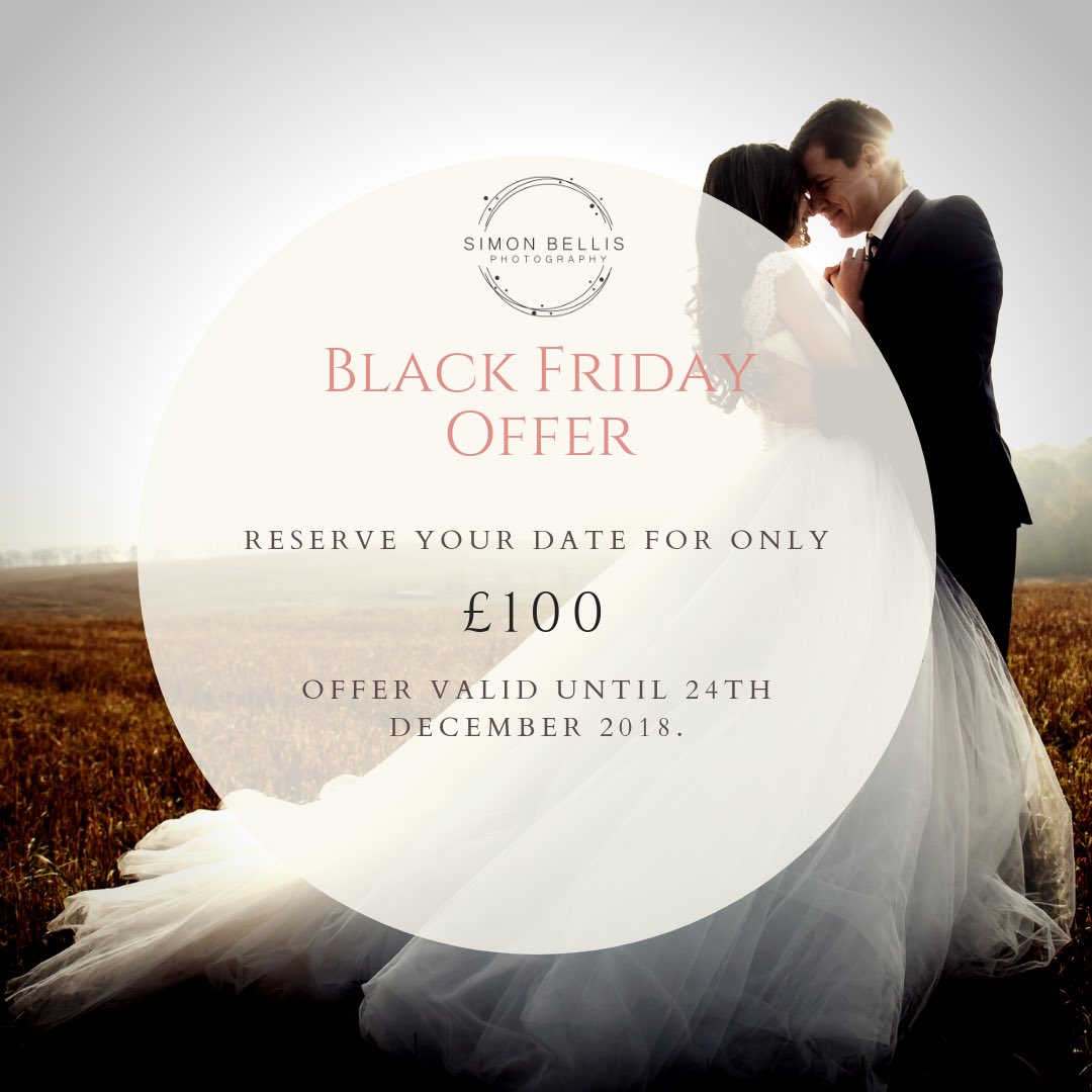Simon Bellis Photography (@simon_bellis_) on Twitter photo Morning Twitter! Our #blackfriday offer is up and running.  Get in touch today with any queries you have ☺️ #weddingoffer #WEDDINGPHOTOGRAPHY #wedding #cheshireweddings Morning Twitter! Our #blackfriday offer is up and running.  Get in touch today with any queries you have ☺️ #weddingoffer #WEDDINGPHOTOGRAPHY #wedding #cheshireweddings