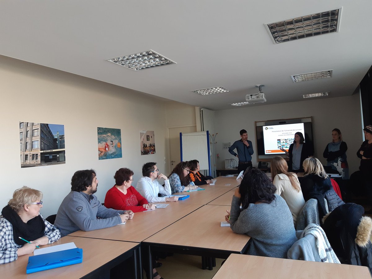 CREPILorraine's tweet photo. Nouvelle journée Ambassadeurs des métiers du tertiaire à destination de demandeurs d'emploi en situation de handicap. Merci à #luniversitedelorraine pour son accueil #emploi &amp; #handicap #jemengagepourlemploi https://t.co/dXZkfx1KeX