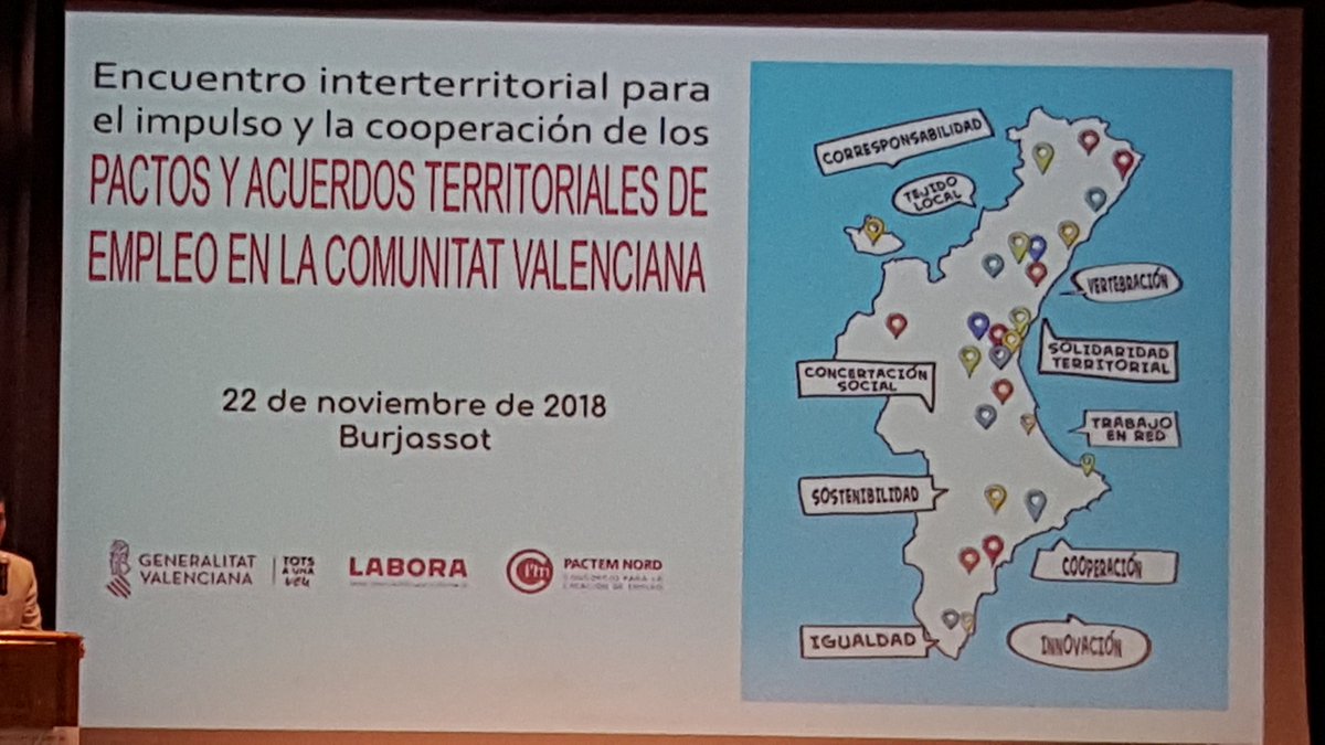 Resultado de imagen de Els pactes i acords territorials per l'ocupació de la Comunitat Valenciana
