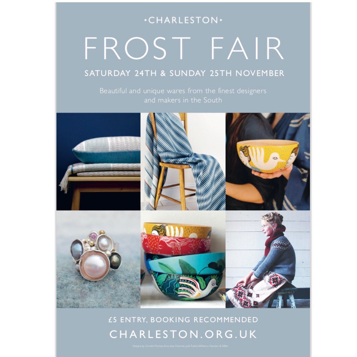 Nathaniel Hepburn MBE (@nthepburn) on Twitter photo It’s going to be a busy weekend @CharlestonTrust with our first craft fair in the new Barns, our winter tours of the house, as well as our three exhibitions! It’s going to be a busy weekend @CharlestonTrust with our first craft fair in the new Barns, our winter tours of the house, as well as our three exhibitions!