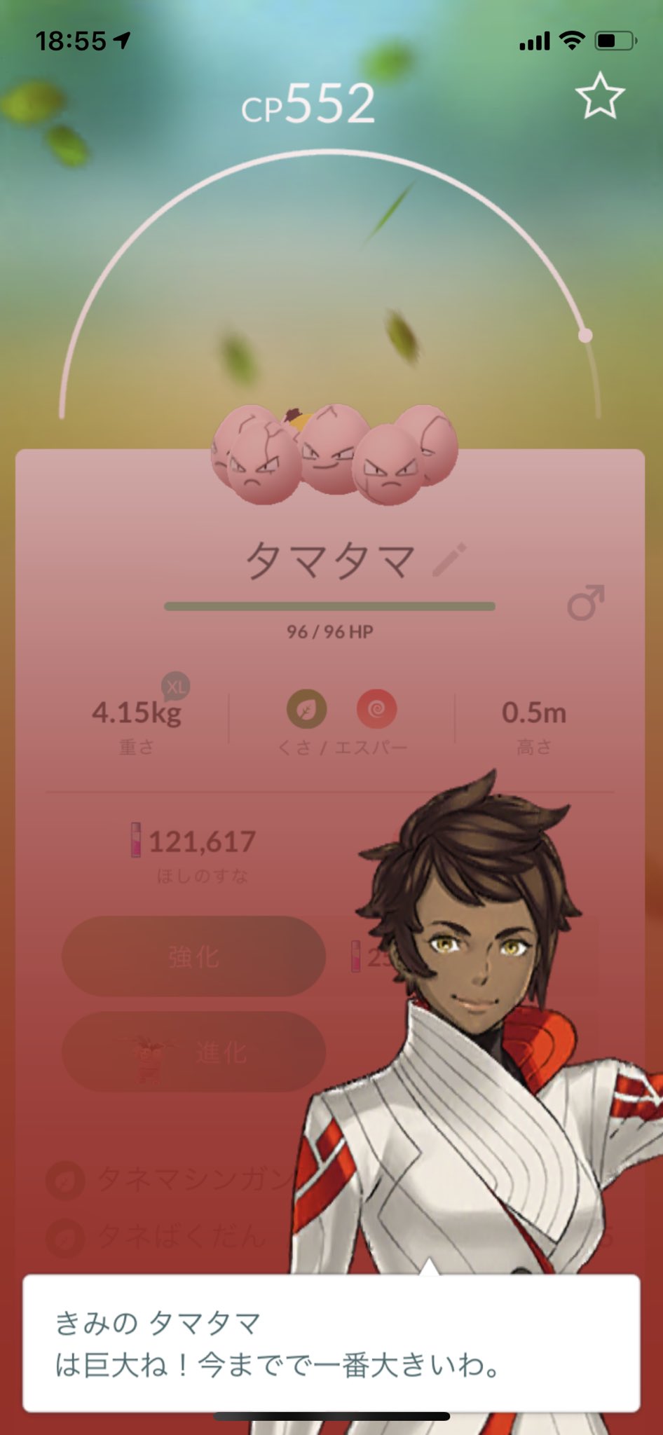 Highest One 今日は大きいタマタマや小さいタマタマを捕まえました ポケモンgo タマタマ T Co Ujaapjx6kg Twitter