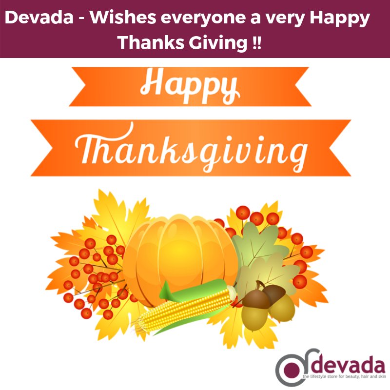 DevadaProducts's tweet photo. Thanksgiving wishes for a day of togetherness, precious moments, and an abundance of blessings!
Devada wishes everyone a very Happy Thanks Giving !!
#ThanksgivingWishes #thanksgivingweekend #wishes #celebration #thanksgivinggifts #thanksgivingdecor #thanksgiving2018 DevadaUk https://t.co/yicQNqE8N9