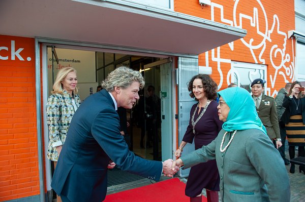 ProdockAdam's tweet image. Gisteren bezochten de president van Singapore en Zijne Majesteit
Koning Willem-Alexander @ProdockAdam. Na ontvangst door Koen Overtoom, presenteerden @Waternet, @AMS_institue &amp;amp; @ProdockAdam samen met startups oplossingen o.g.v. smart cities &amp;amp; circulaire economie.