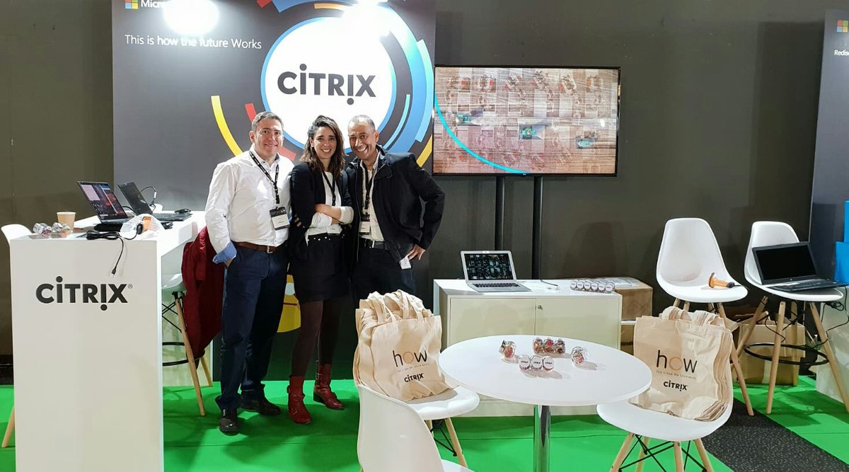 CitrixIberia's tweet image. ¡El equipo de @CitrixSpain en el #MSTechSummit! @irodriguezs